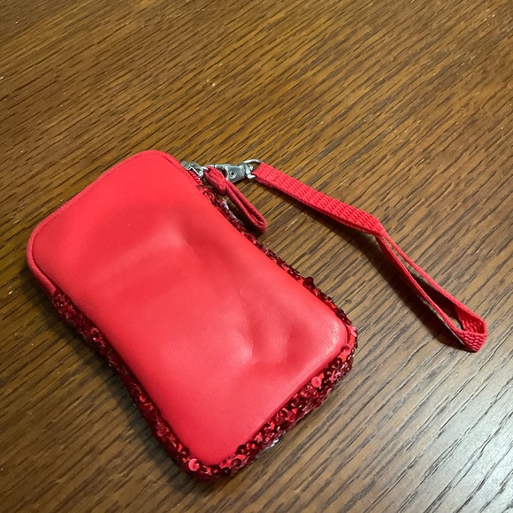 Sequin Minnie Mouse Polka Dot Cell Phone Case (Small/iPhone 5). Small clutch! - Picture 5 of 8